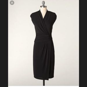 ❤️Coldwater Creek Crossover Black Dress NWT